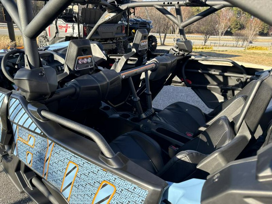 2026 Can-Am® Maverick X3 MAX DS Turbo RR Scandi Blue & Orange Crush