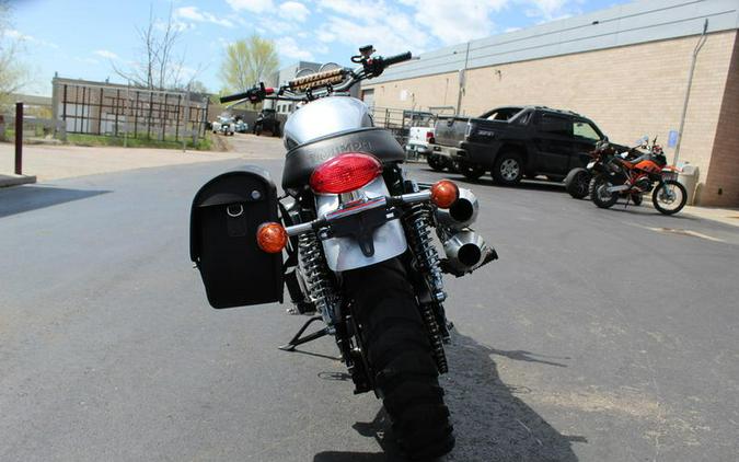 2014 Triumph Scrambler Matte Pacific Blue