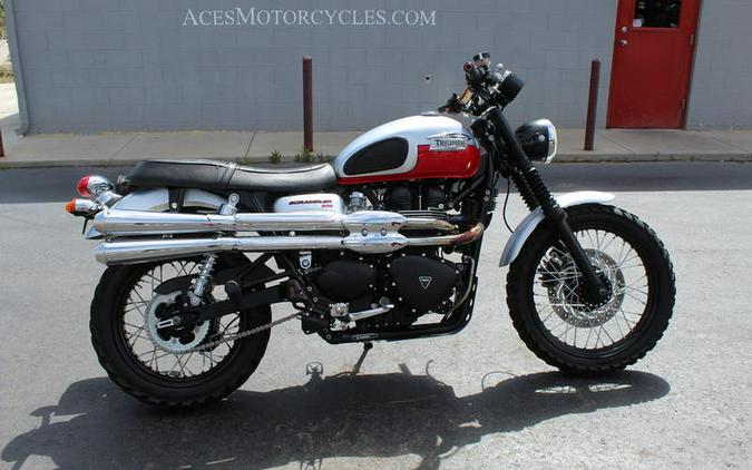 2014 Triumph Scrambler Matte Pacific Blue