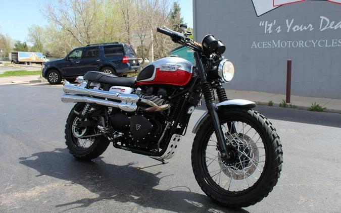 2014 Triumph Scrambler Matte Pacific Blue