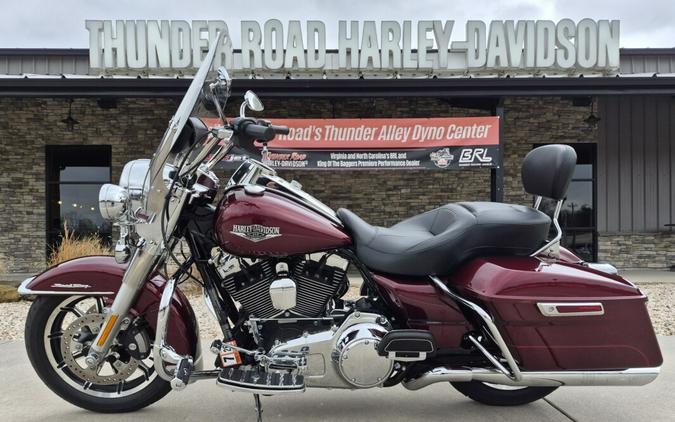 2014 Harley-Davidson® Road King® Mysterious Red Sunglo