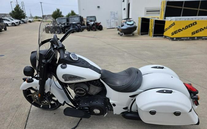 2019 Indian Springfield Dark Horse White Smoke