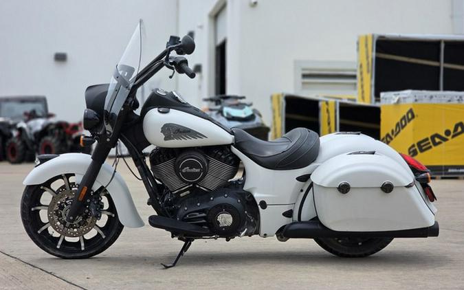 2019 Indian Springfield Dark Horse White Smoke