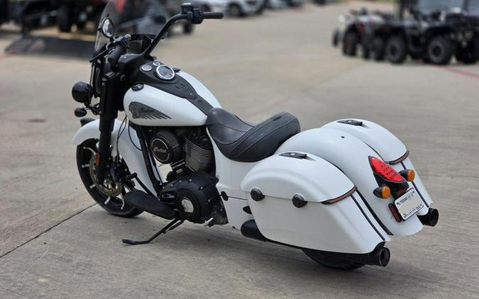 2019 Indian Springfield Dark Horse White Smoke