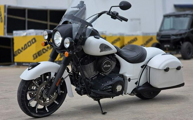2019 Indian Springfield Dark Horse White Smoke