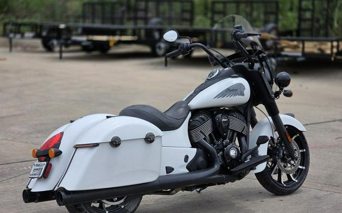 2019 Indian Springfield Dark Horse White Smoke
