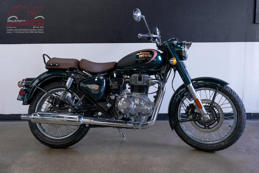 2023 Royal Enfield Classic 350 Halcyon Green