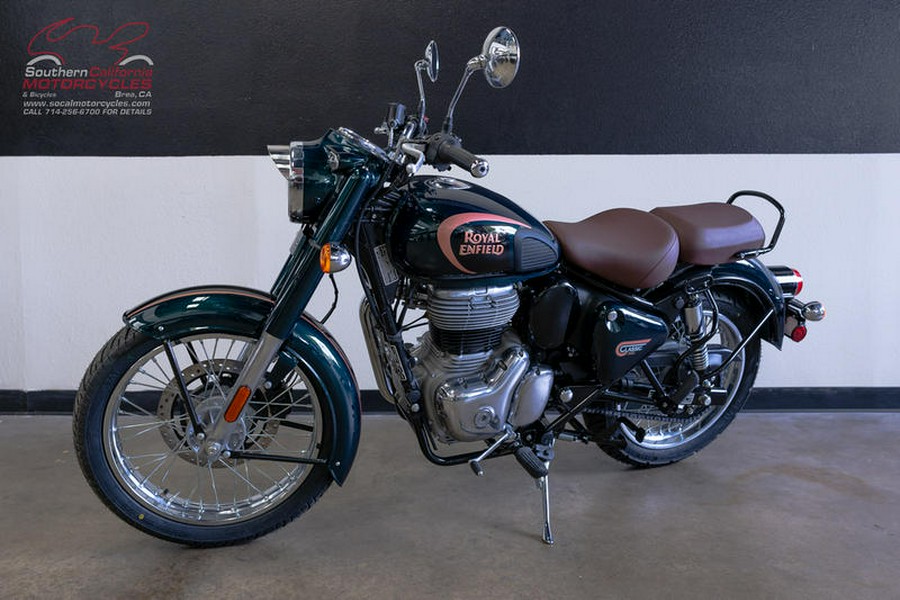 2023 Royal Enfield Classic 350 Halcyon Green