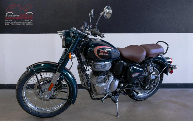 2023 Royal Enfield Classic 350 Halcyon Green