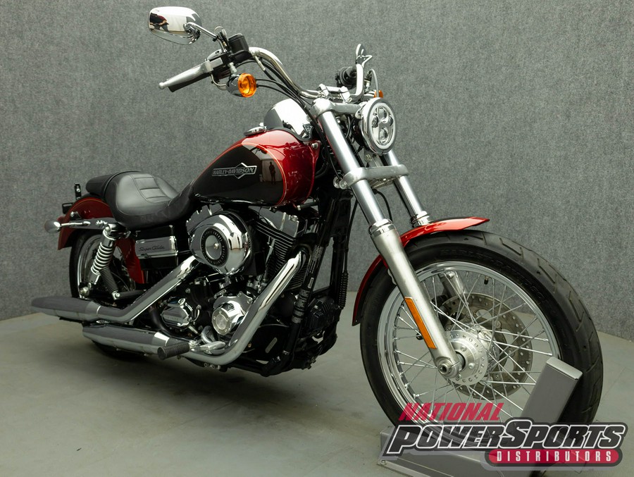 2013 HARLEY DAVIDSON FXDC DYNA SUPER GLIDE CUSTOM