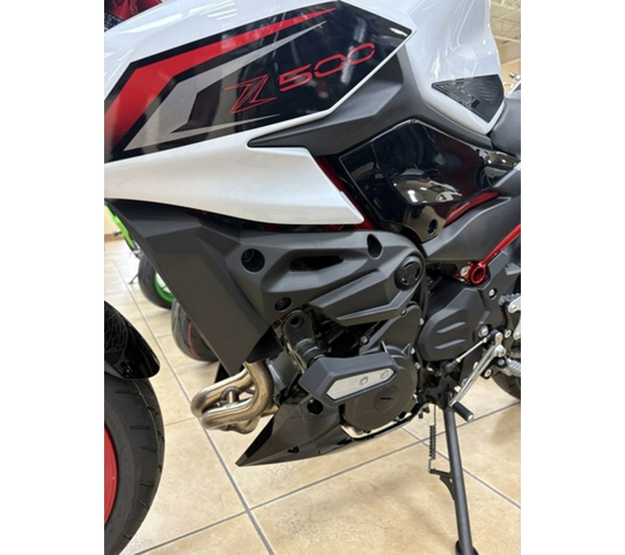 2026 Kawasaki Z500 SE ABS