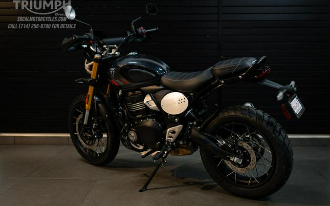 2026 Triumph Scrambler 400 XC Storm Grey