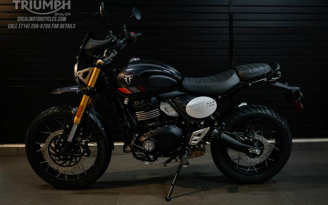 2026 Triumph Scrambler 400 XC Storm Grey