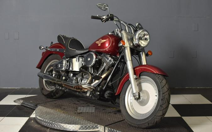 2005 Harley-Davidson Fat Boy Lava Red Sunglo FLSTF