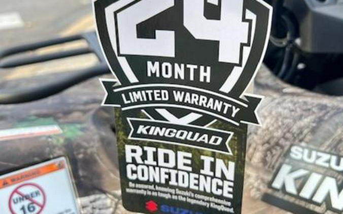 2026 Suzuki KingQuad 400ASi Camo
