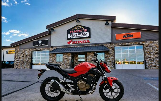 2017 Honda CB500F