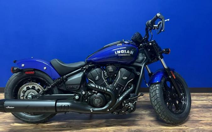 2025 Indian Motorcycle® Scout® Bobber Limited +Tech Spirit Blue Metallic