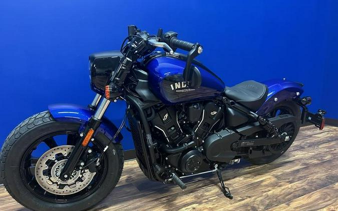 2025 Indian Motorcycle® Scout® Bobber Limited +Tech Spirit Blue Metallic