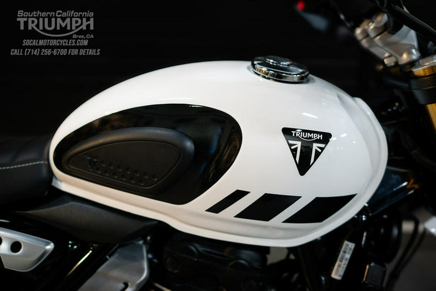 2026 Triumph Scrambler 400 XC Vanilla White
