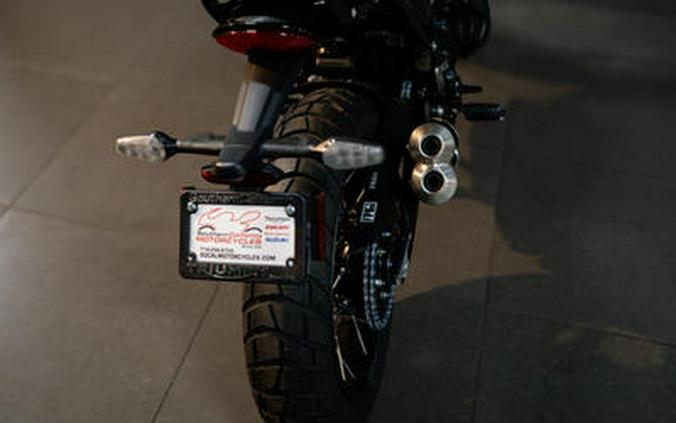 2026 Triumph Scrambler 400 XC Vanilla White