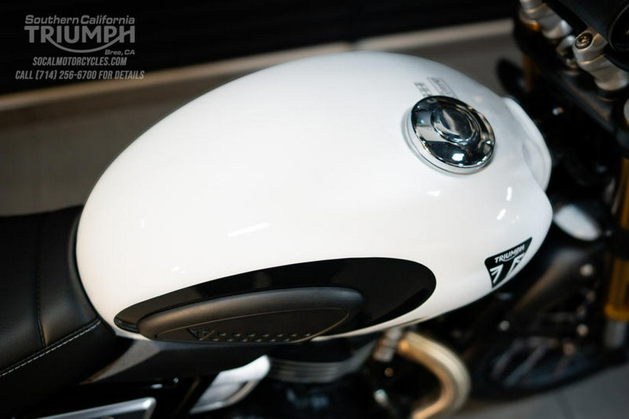 2026 Triumph Scrambler 400 XC Vanilla White