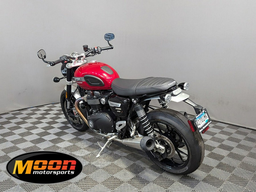 2023 Triumph Speed Twin 1200 Red Hopper