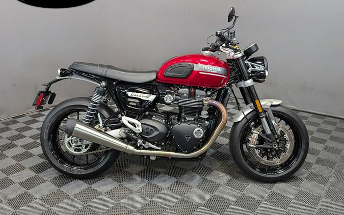 2023 Triumph Speed Twin 1200 Red Hopper