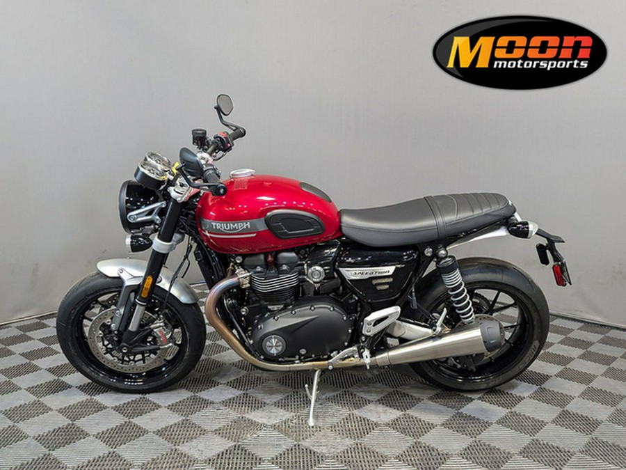 2023 Triumph Speed Twin 1200 Red Hopper