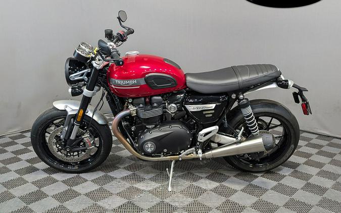 2023 Triumph Speed Twin 1200 Red Hopper