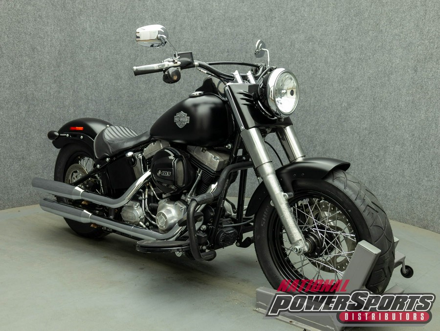 2016 HARLEY DAVIDSON FLS SOFTAIL SLIM