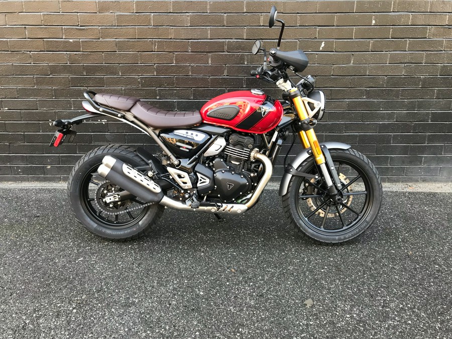 2025 Triumph Scrambler 400 X