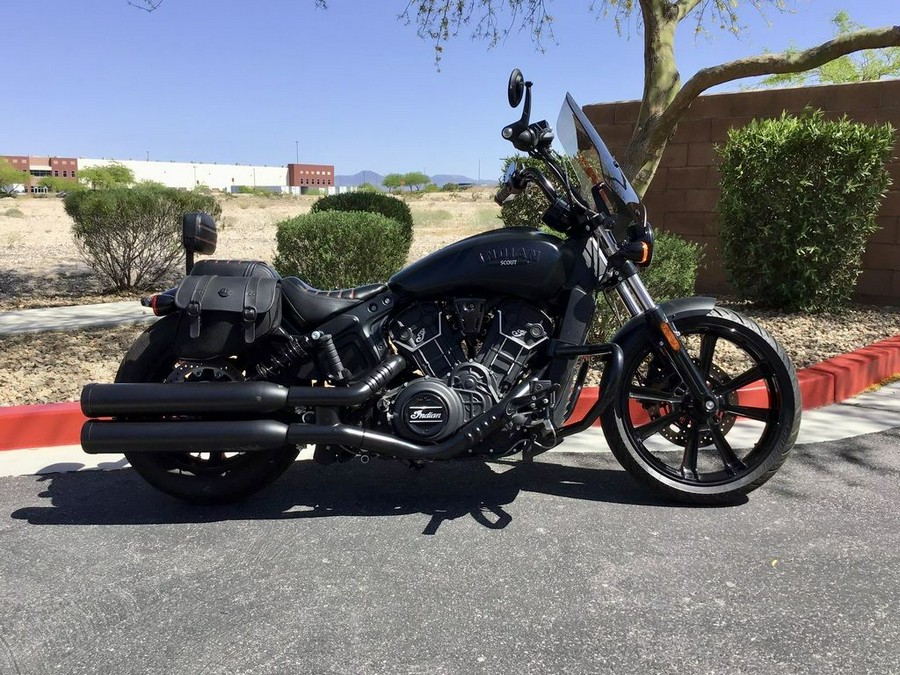 2022 Indian Motorcycle® Scout® Rogue ABS Black Smoke Midnight