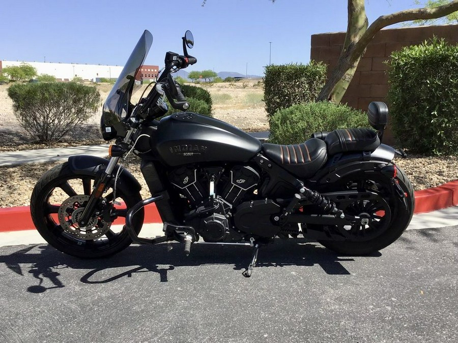 2022 Indian Motorcycle® Scout® Rogue ABS Black Smoke Midnight