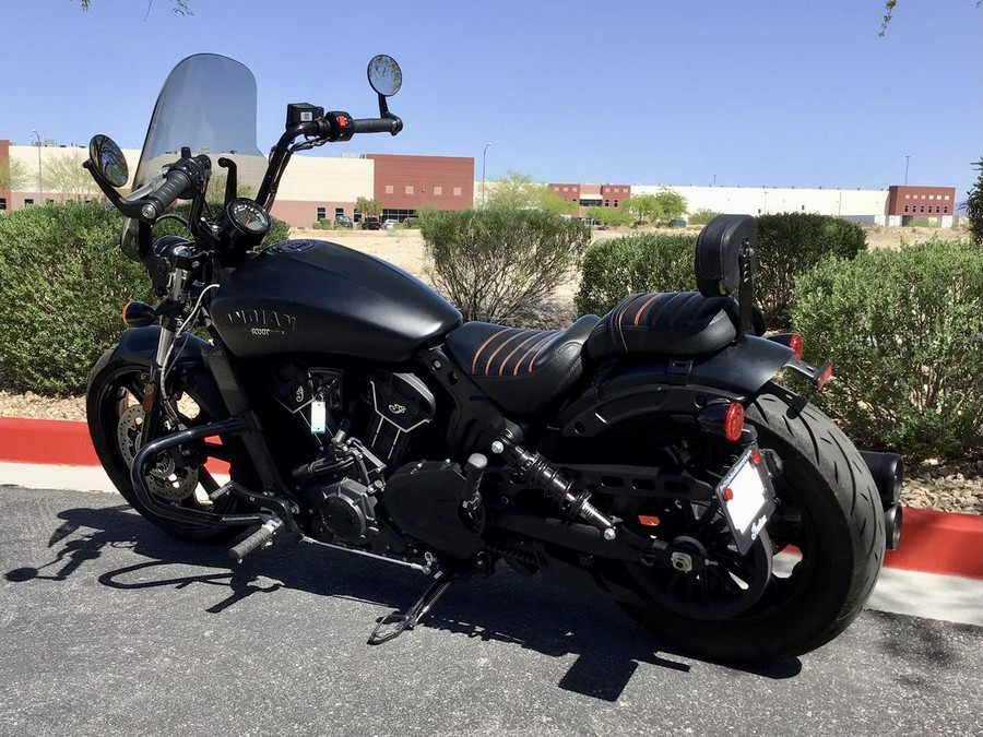 2022 Indian Motorcycle® Scout® Rogue ABS Black Smoke Midnight