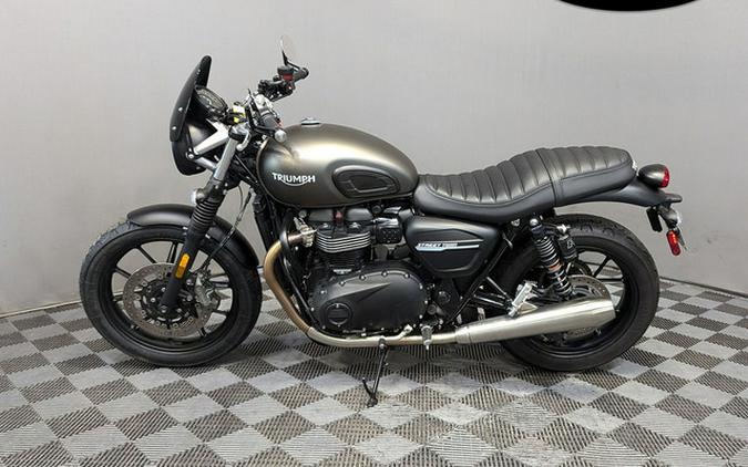 2019 Triumph Street Twin Matt Ironstone