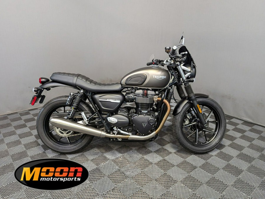 2019 Triumph Street Twin Matt Ironstone