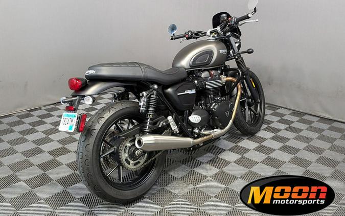 2019 Triumph Street Twin Matt Ironstone