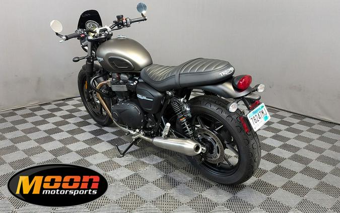 2019 Triumph Street Twin Matt Ironstone