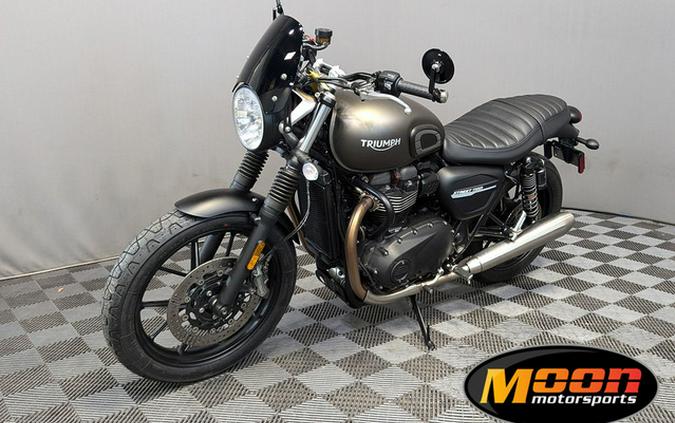 2019 Triumph Street Twin Matt Ironstone