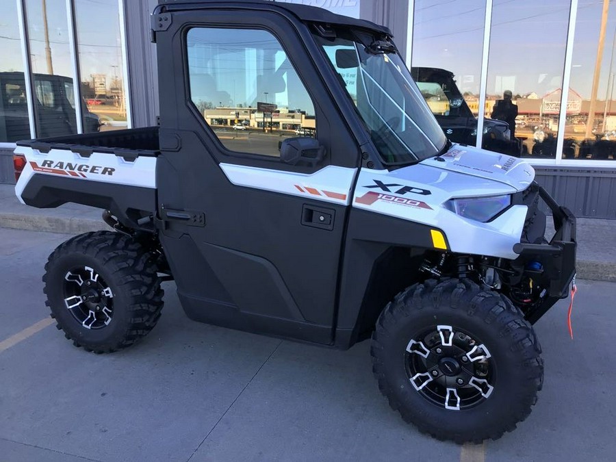 2023 Polaris Industries RANGER XP 1000 NorthStar Trail Boss Ghost White/Perf Red - RIDE COMMAND Package