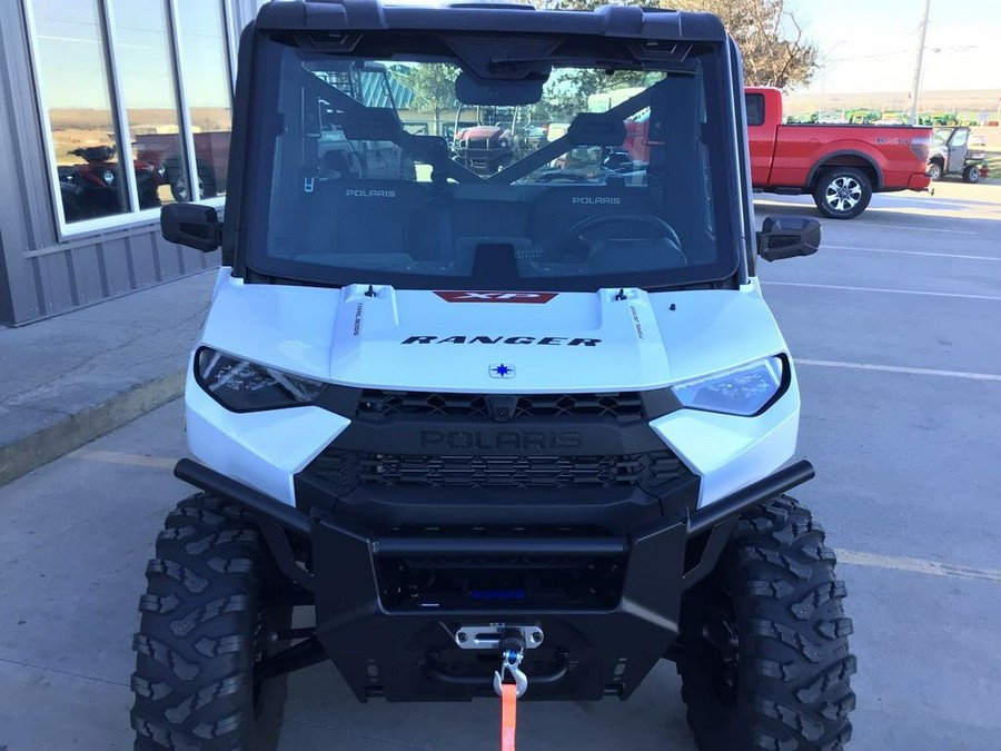 2023 Polaris Industries RANGER XP 1000 NorthStar Trail Boss Ghost White/Perf Red - RIDE COMMAND Package