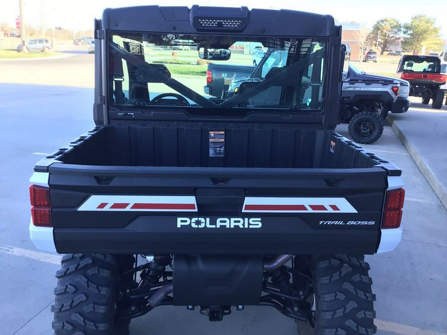 2023 Polaris Industries RANGER XP 1000 NorthStar Trail Boss Ghost White/Perf Red - RIDE COMMAND Package