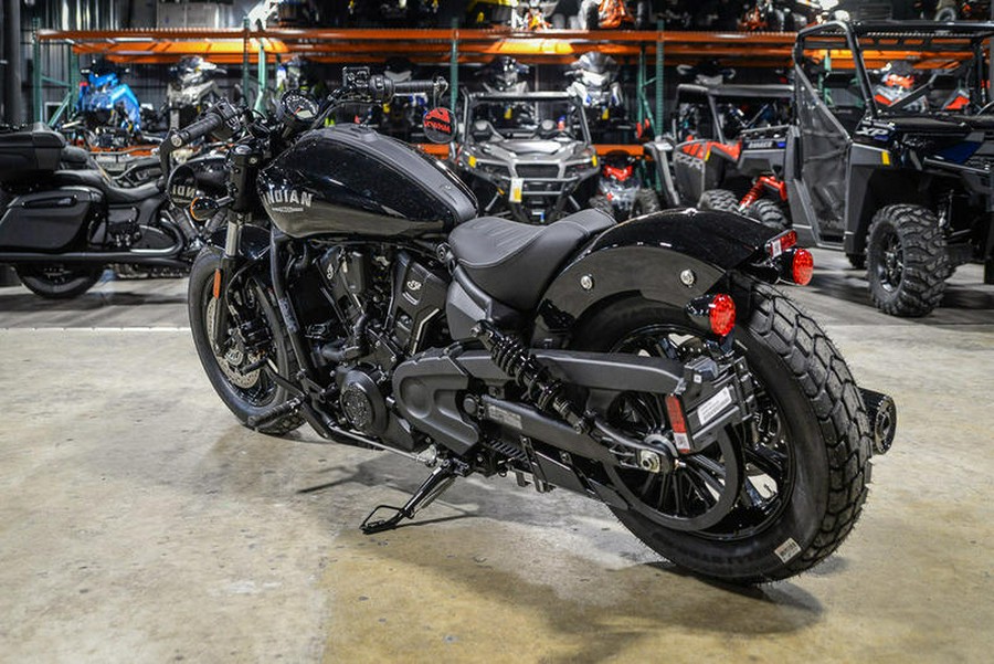 2025 Indian Motorcycle® Scout® Bobber Limited Black Metallic