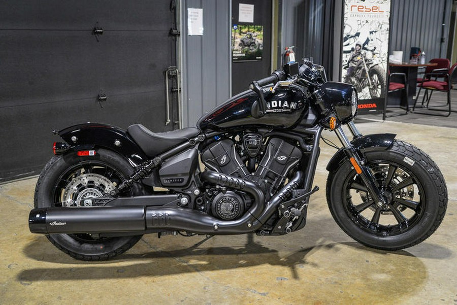 2025 Indian Motorcycle® Scout® Bobber Limited Black Metallic