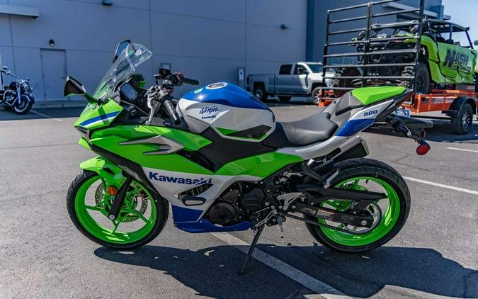 2024 Kawasaki Ninja® 500 SE 40th Anniversary Edition ABS