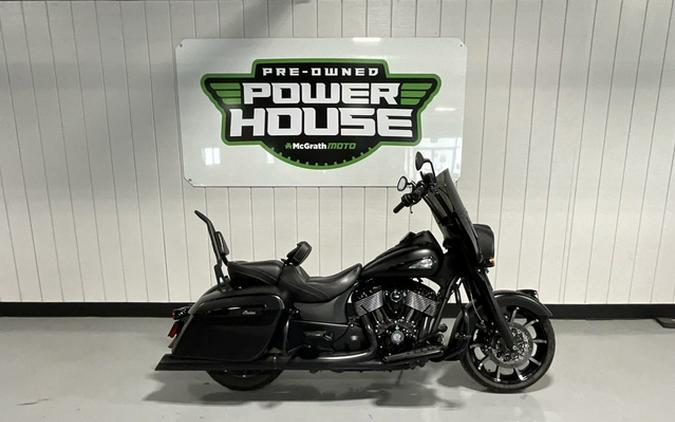 2021 Indian Springfield Dark Horse Thunder Black Smoke