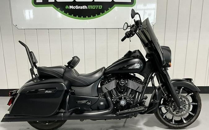 2021 Indian Springfield Dark Horse Thunder Black Smoke