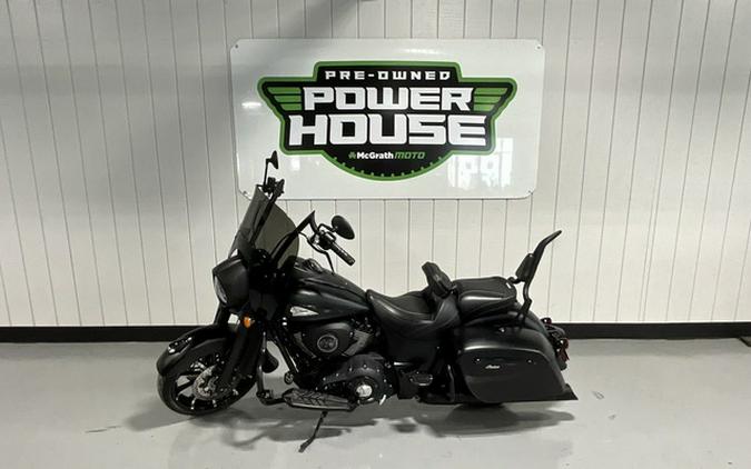 2021 Indian Springfield Dark Horse Thunder Black Smoke