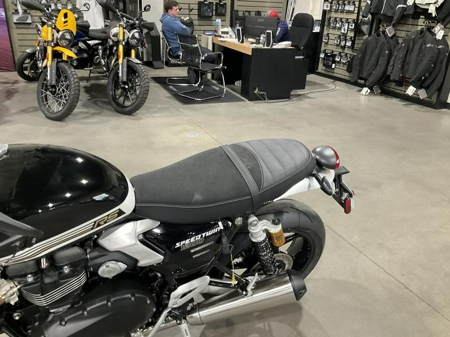 2025 Triumph Speed Twin 1200 RS Sapphire Black
