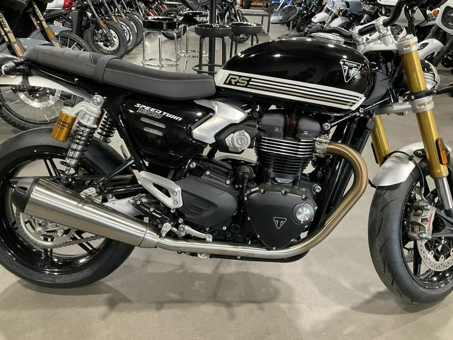2025 Triumph Speed Twin 1200 RS Sapphire Black